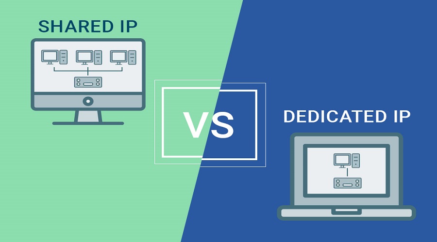 Shared and Dedicated Internet Protocol Address