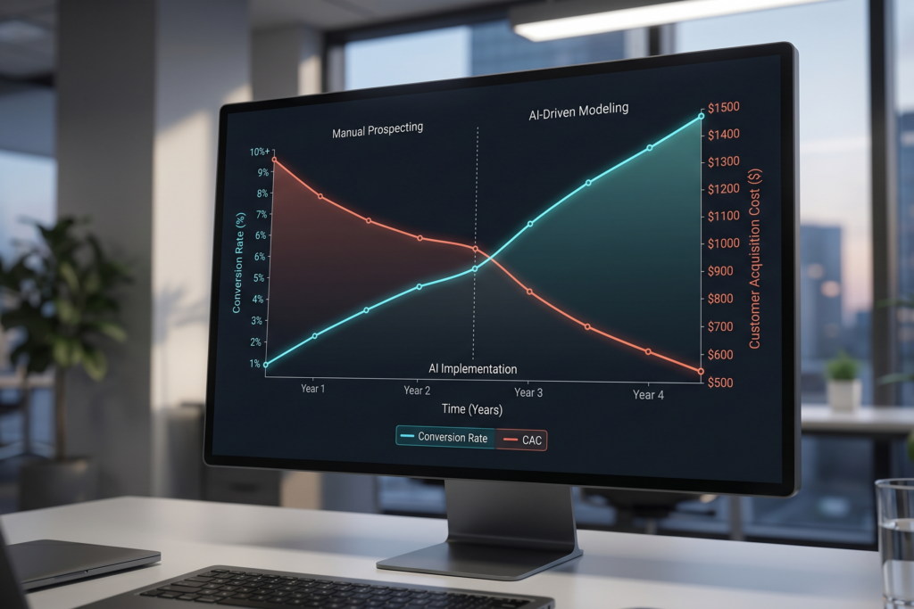 impact of artificial intelligence on modern B2B prospecting trends