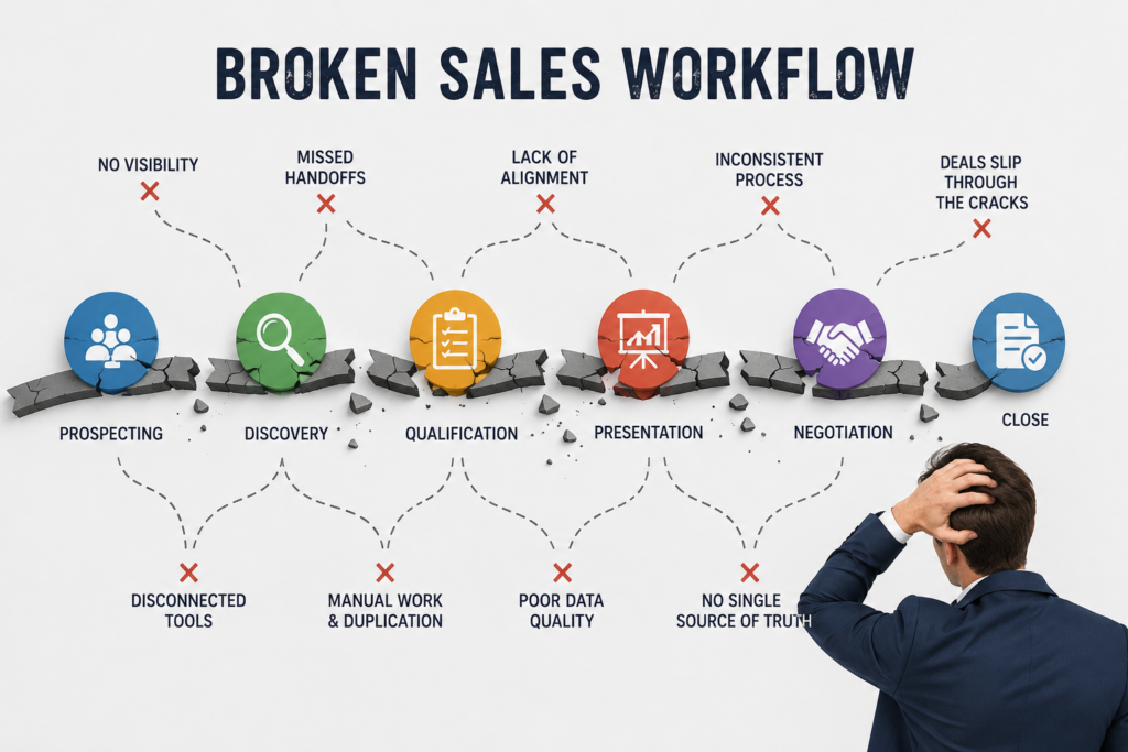 Website visitor tracking process gaps hurting lead generation