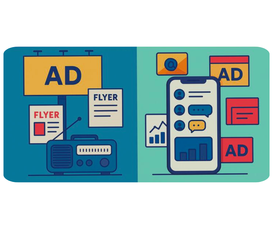 traditional multichannel marketing versus unified omnichannel B2B marketing