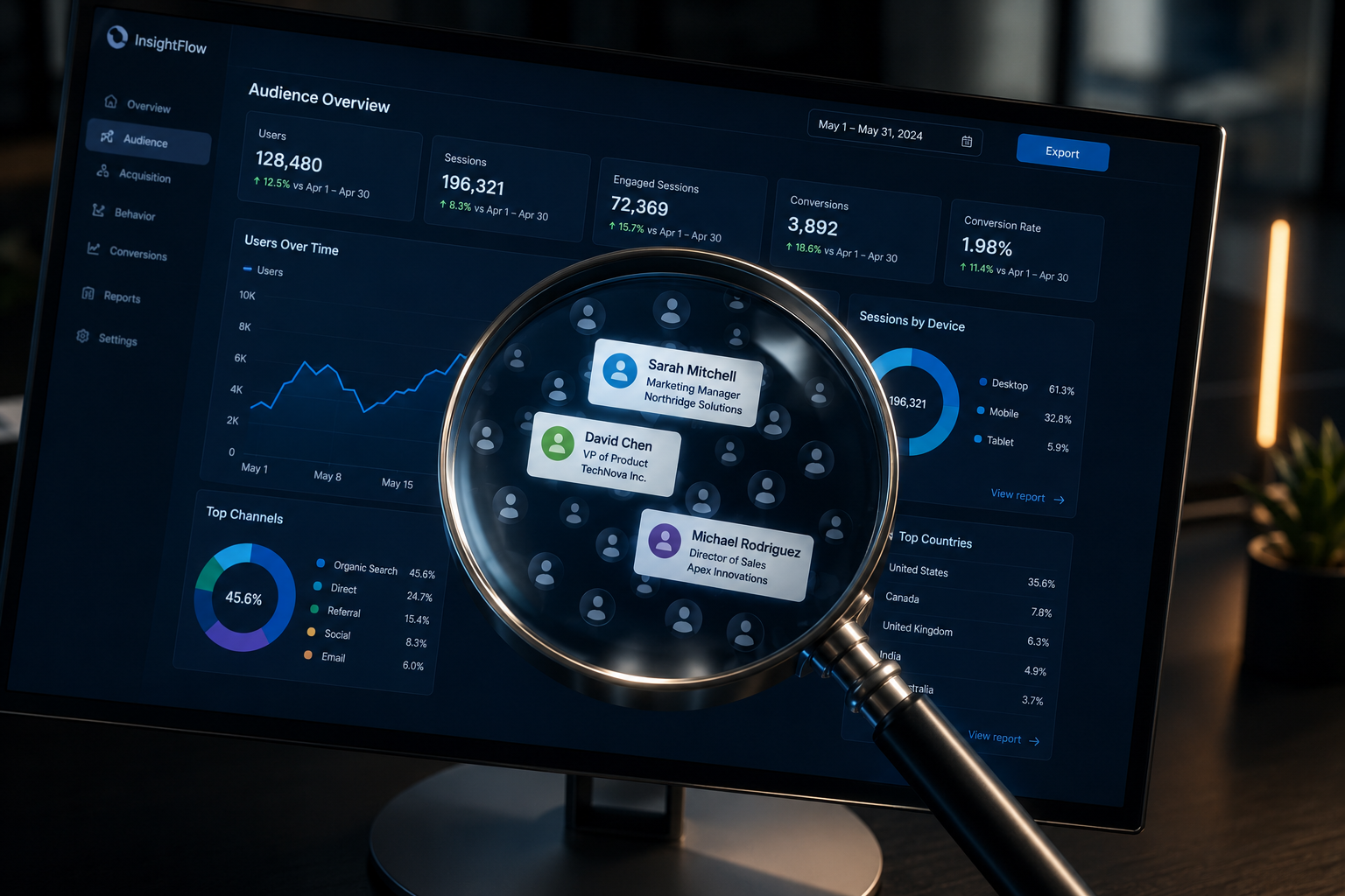 How companies identify anonymous website visitors using B2B visitor intelligence software