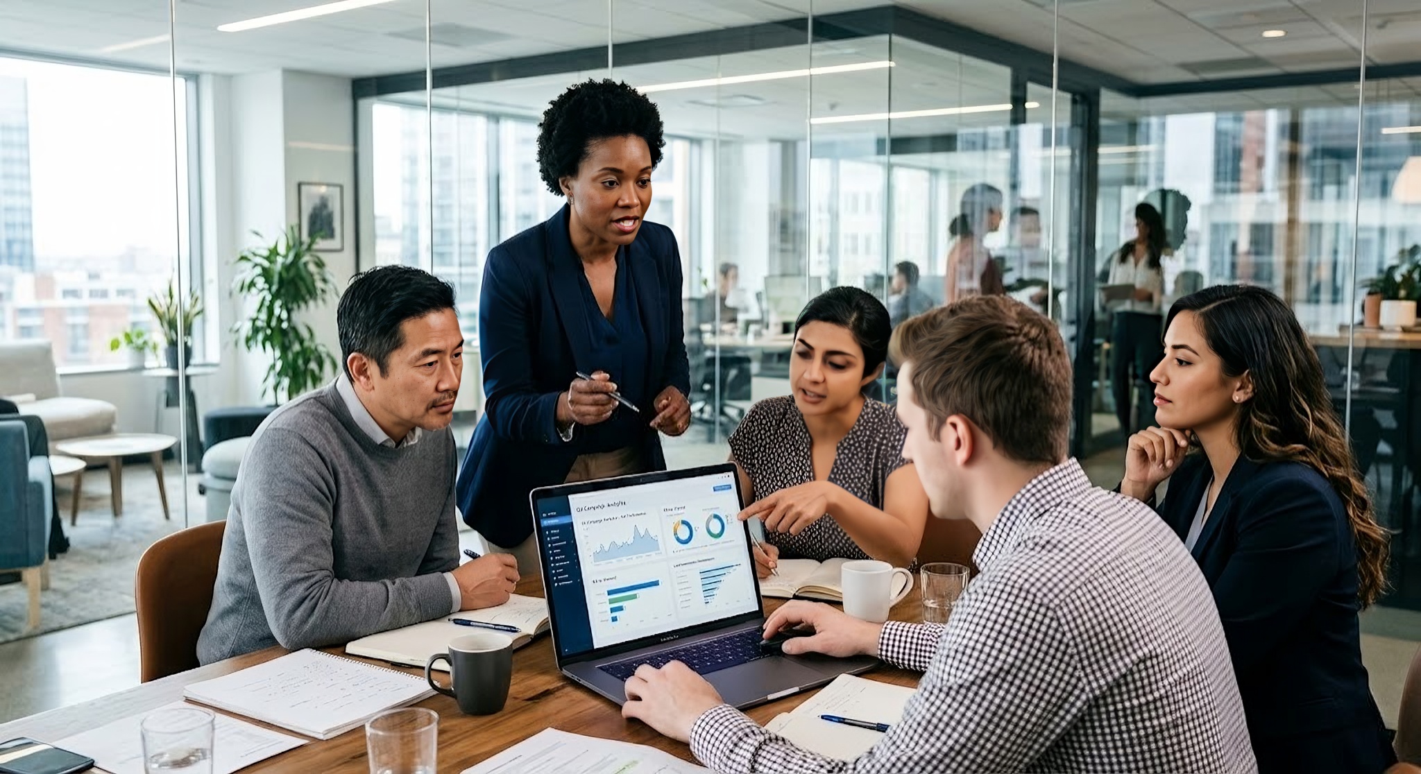 Sales teams using website visitor identification data