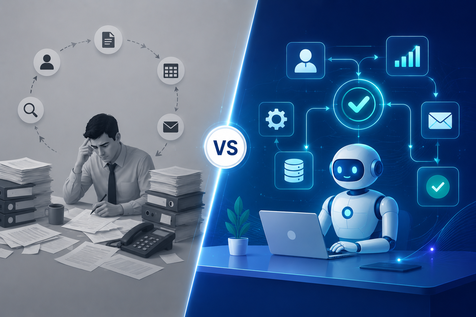 Manual vs Automated Sales Processes