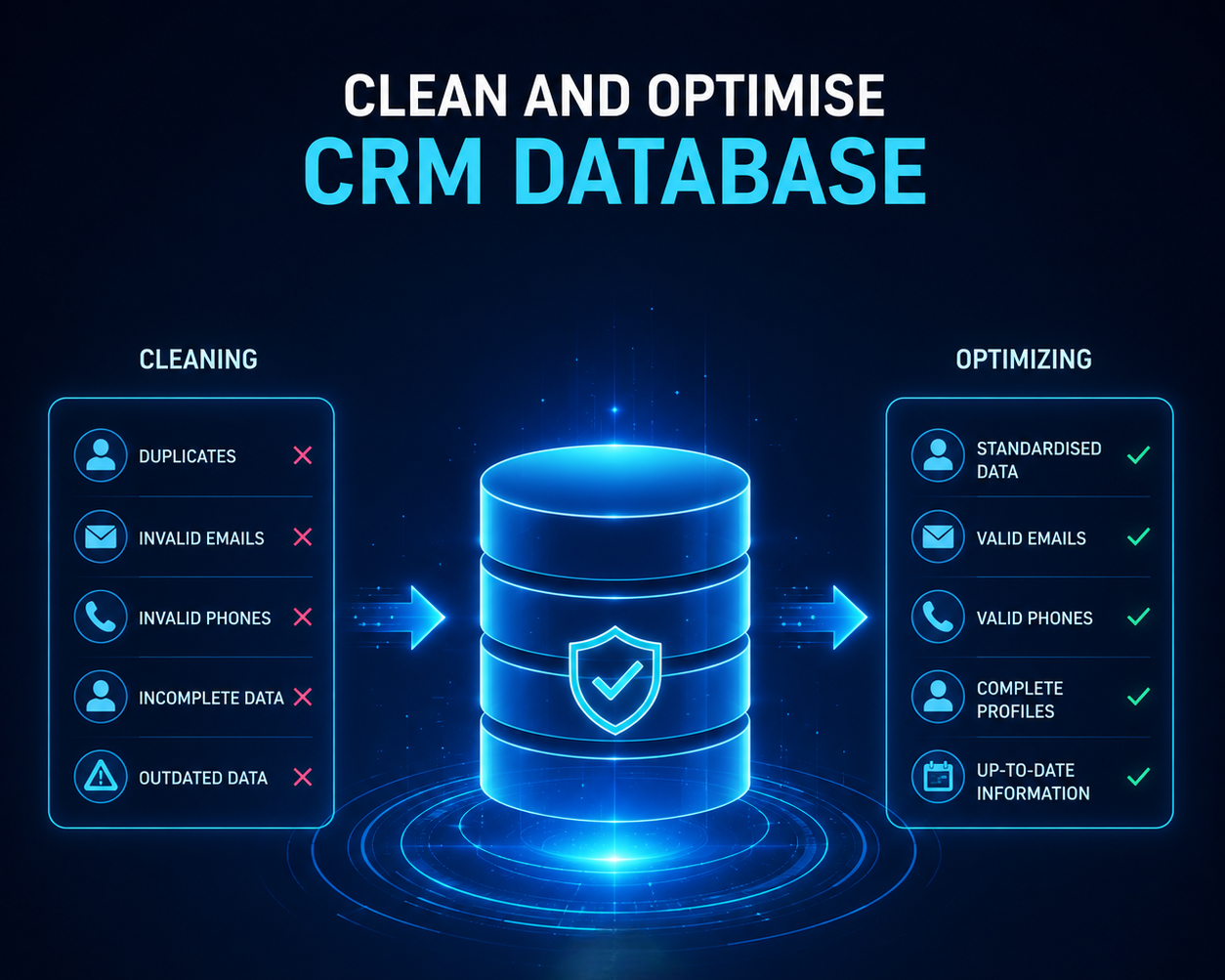 optimise your CRM database