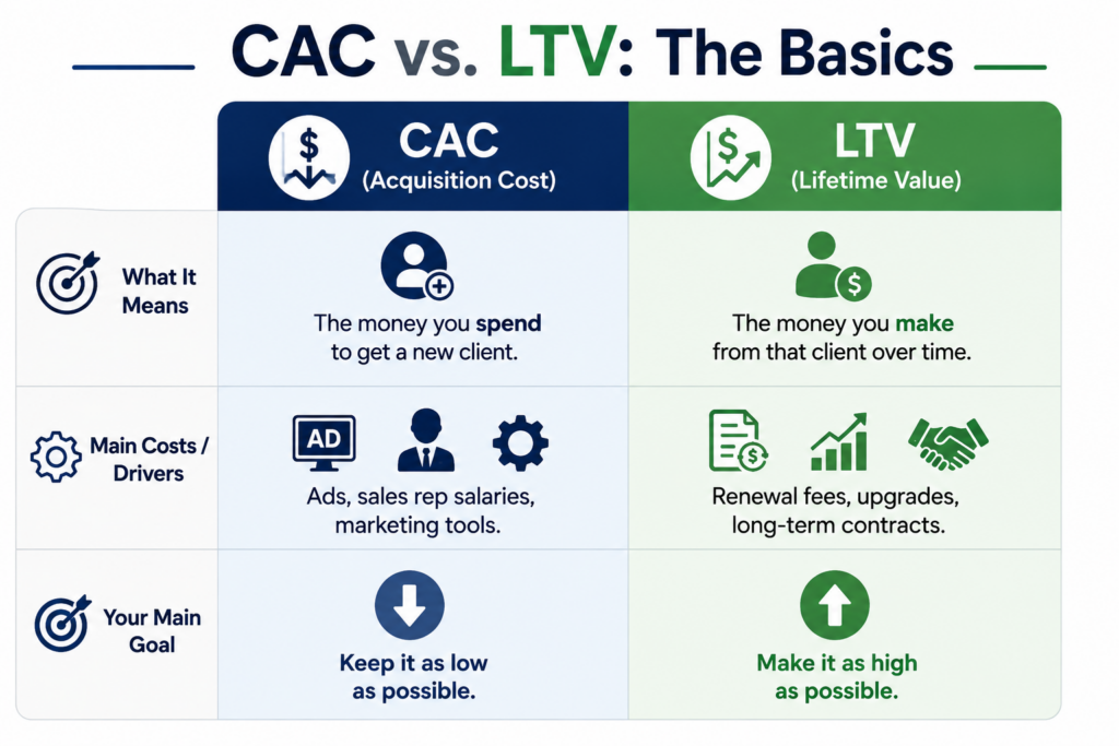 CAC vs. LTV