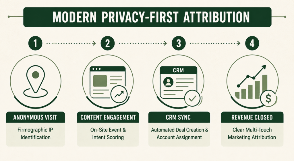 cookie-less B2B attribution